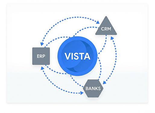 account integrate with existing ERP modules_